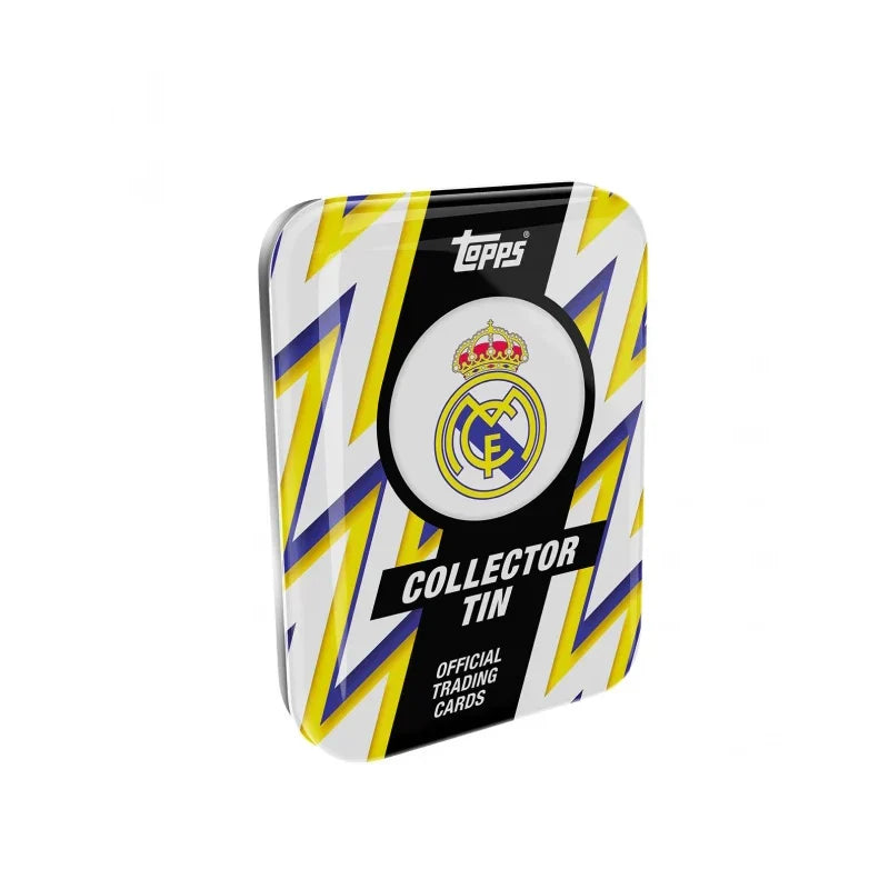 2025-26 Topps Real Madrid Collector Tin Trading Cards LV