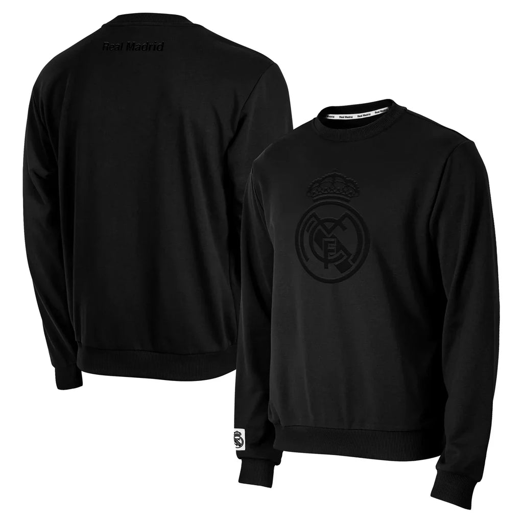 Real Madrid CF Crewneck Pullover Officially Licensed Los Blancos Sweatshirt | ¡Hala Madrid! LV