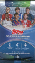 2025-26 Topps UEFA Club Competitions Soccer Blaster Trading Cards LV