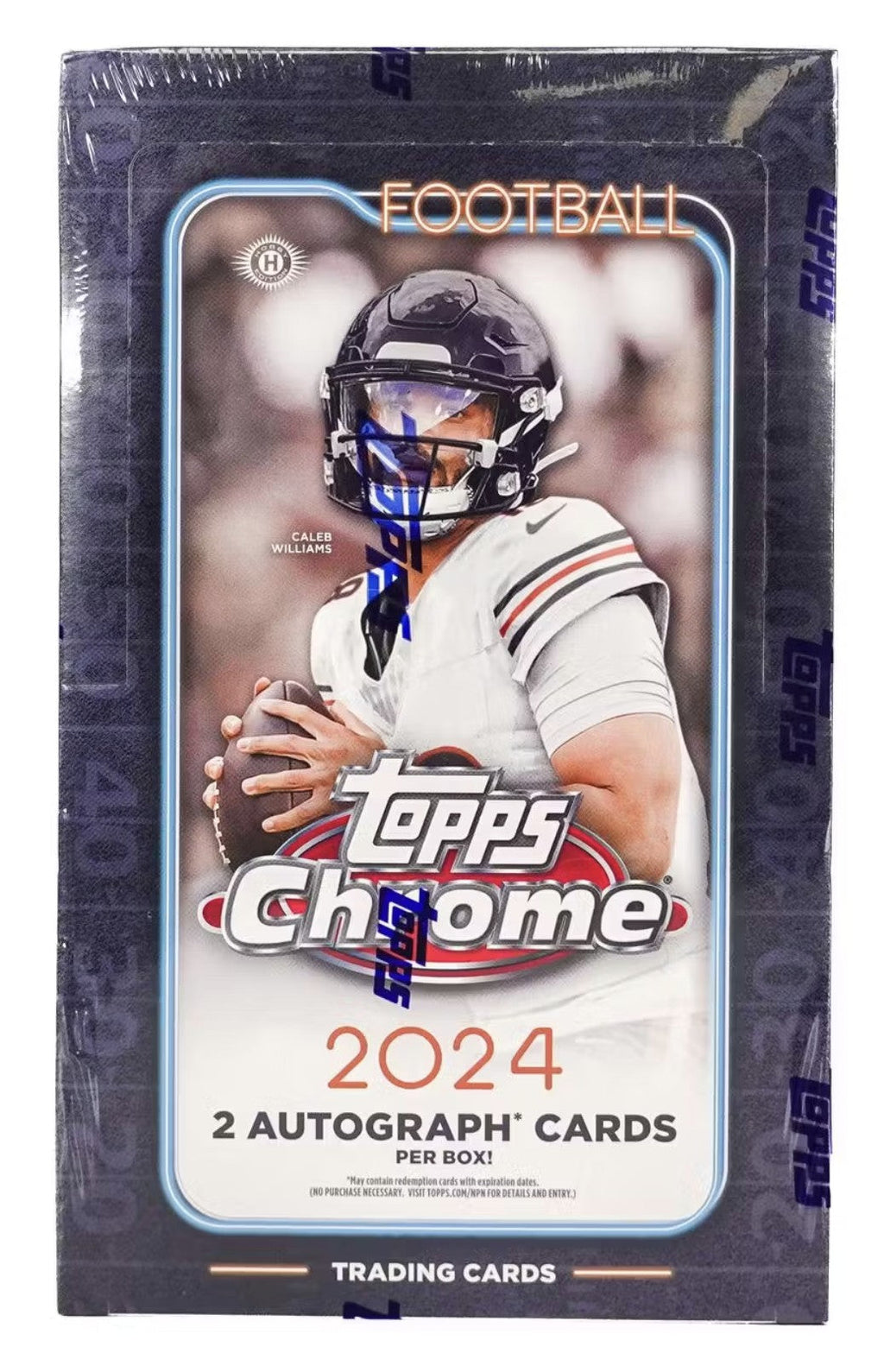 2024 Topps Chrome Football Hobby Trading Cards LV