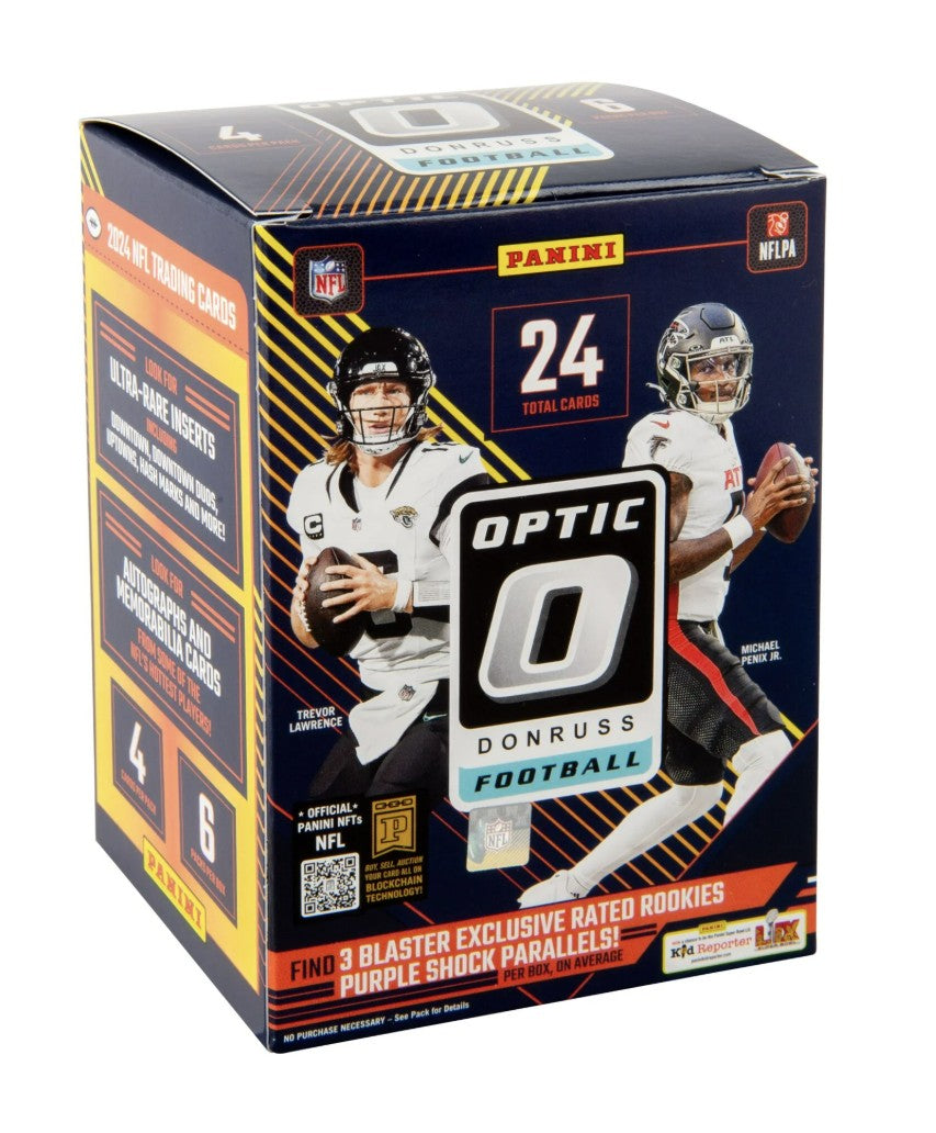 2024 Panini Donruss Optic Football Blaster Trading Cards LV