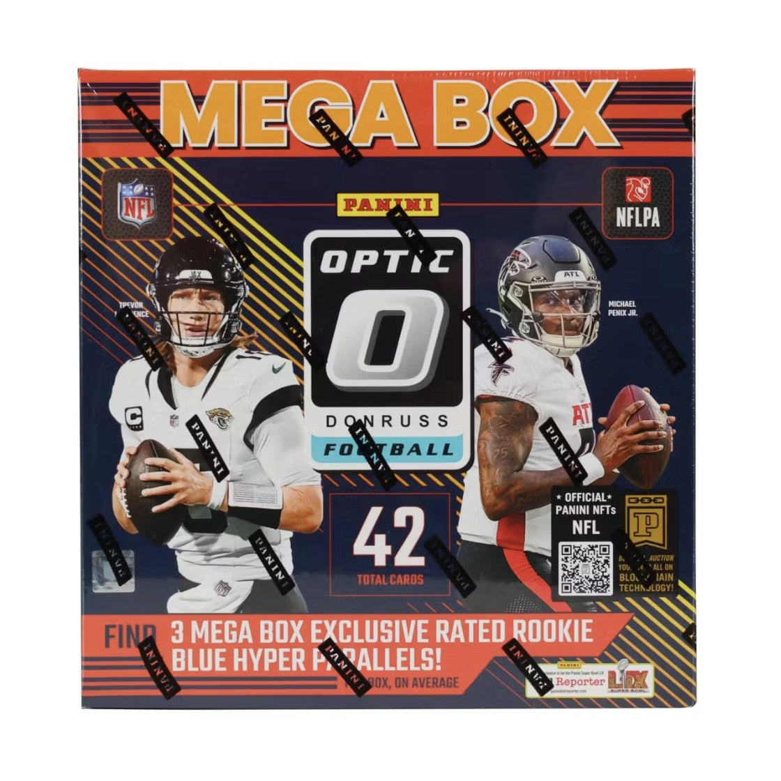 2024 Panini Donruss Optic Football Mega Trading Cards LV