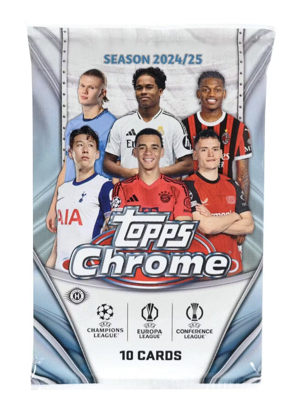 2024-25 Topps Chrome UEFA Club Competitions Soccer Jumbo Trading Cards LV