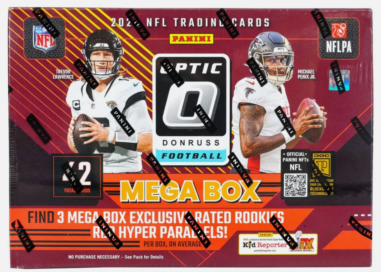 2024 Panini Donruss Optic Football Mega Trading Cards LV