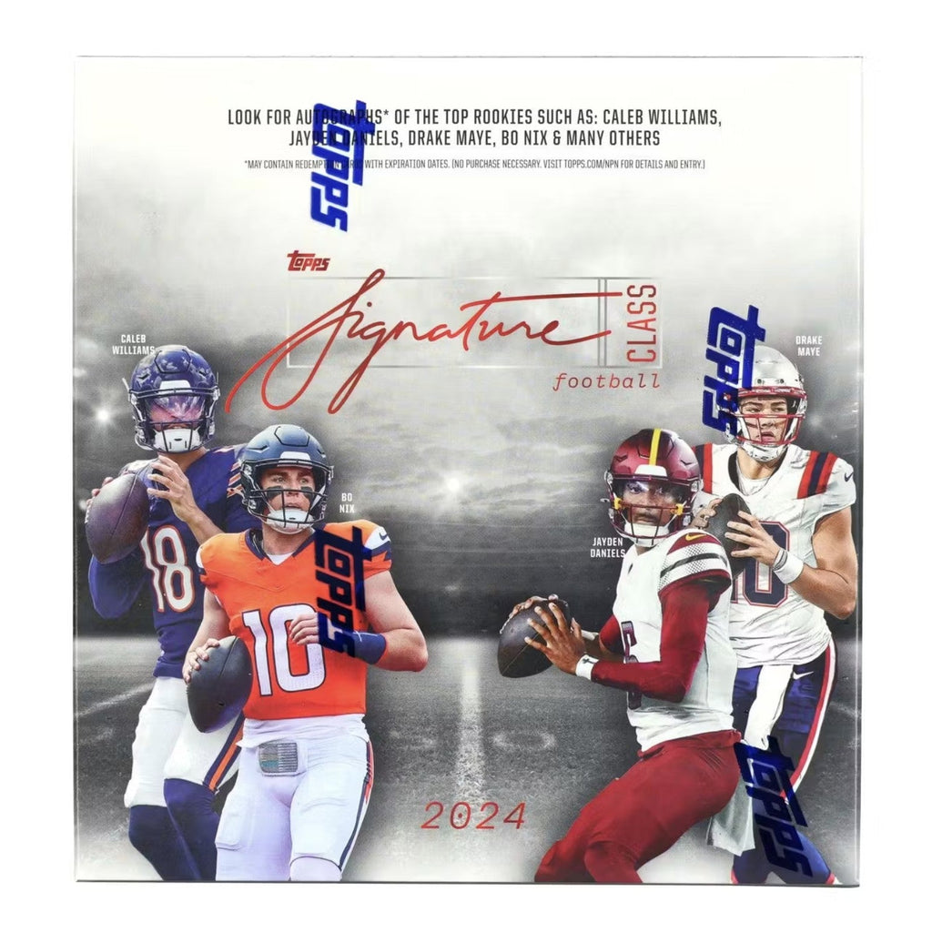 2024 Topps Signature Class Football Mega Trading Cards LV