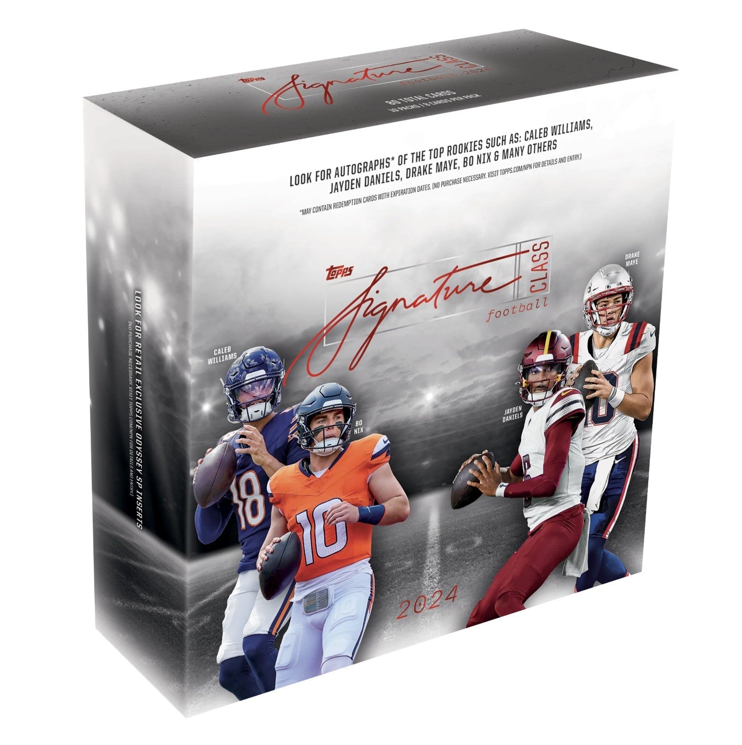 2024 Topps Signature Class Football Mega Trading Cards LV