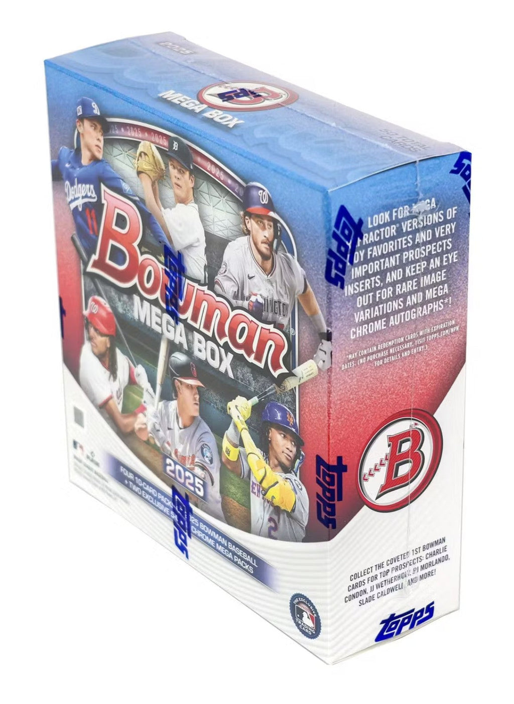 2025 Topps Bowman Baseball Mega Trading Cards LV