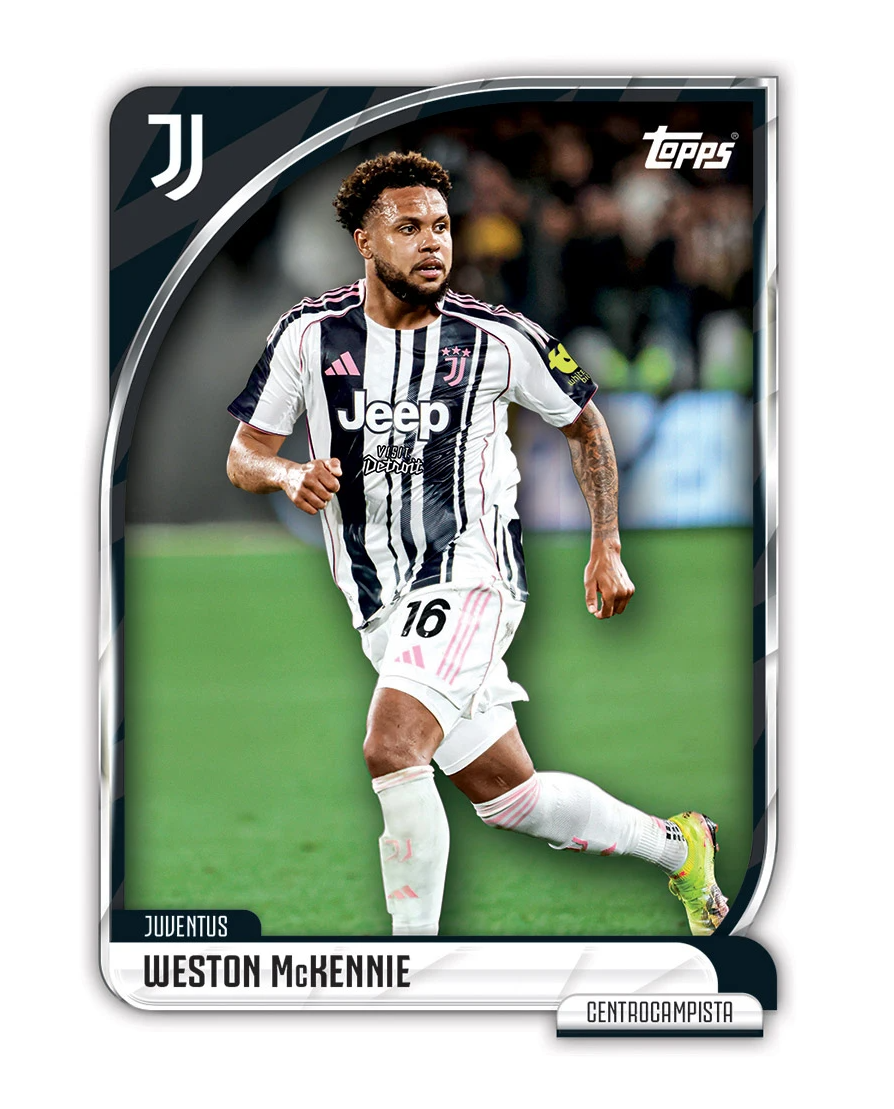 2025-26 Topps Juventus Collector Tin Trading Cards LV