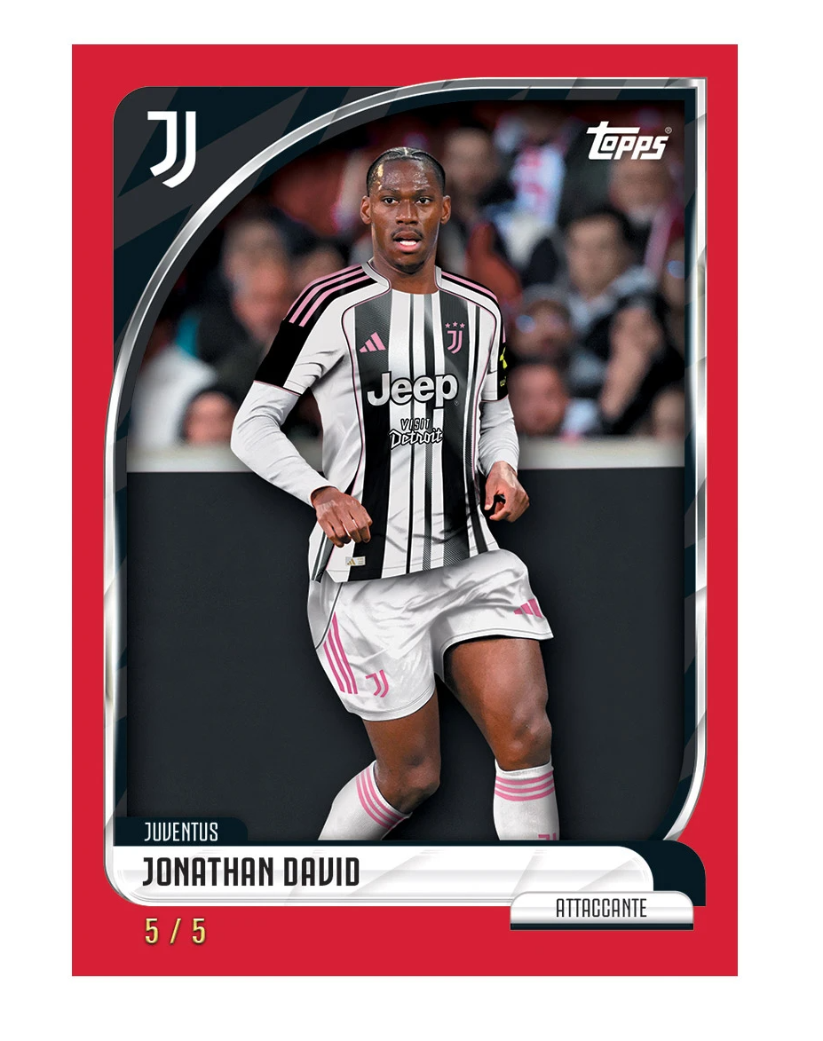 2025-26 Topps Juventus Collector Tin Trading Cards LV