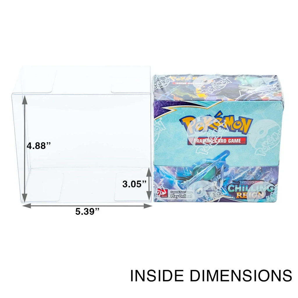 UV-Resistant Protector Case Combo for Pokemon ETBs & Booster Boxes