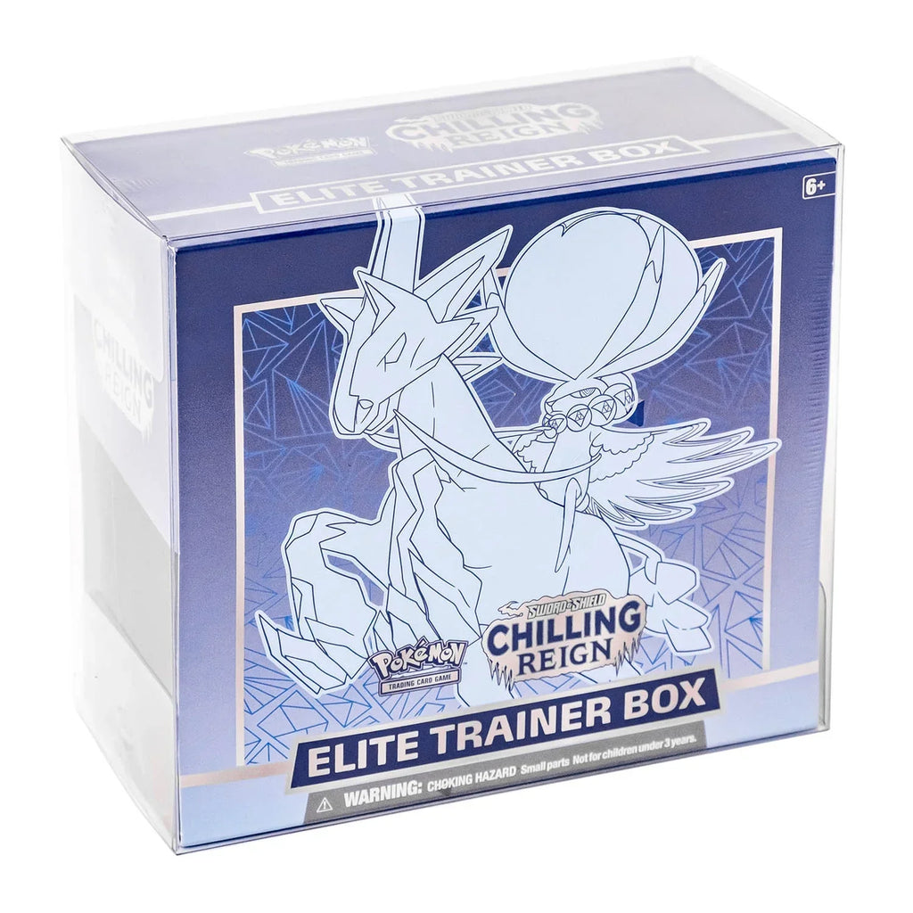 Pokemon ETB Protector Bundle - Soft Protector + Acrylic Display Case