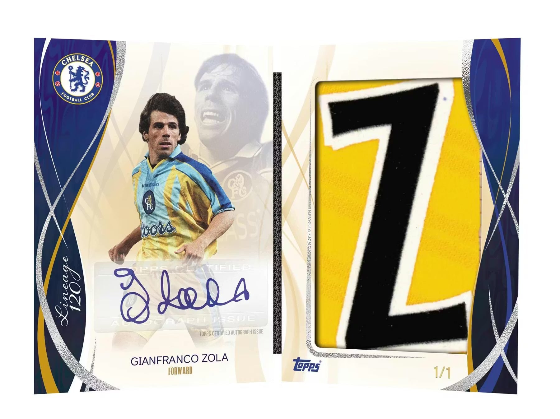 2024-25 Topps Chelsea Lineage 120 Years Anniversary Soccer Hobby Trading Cards LV