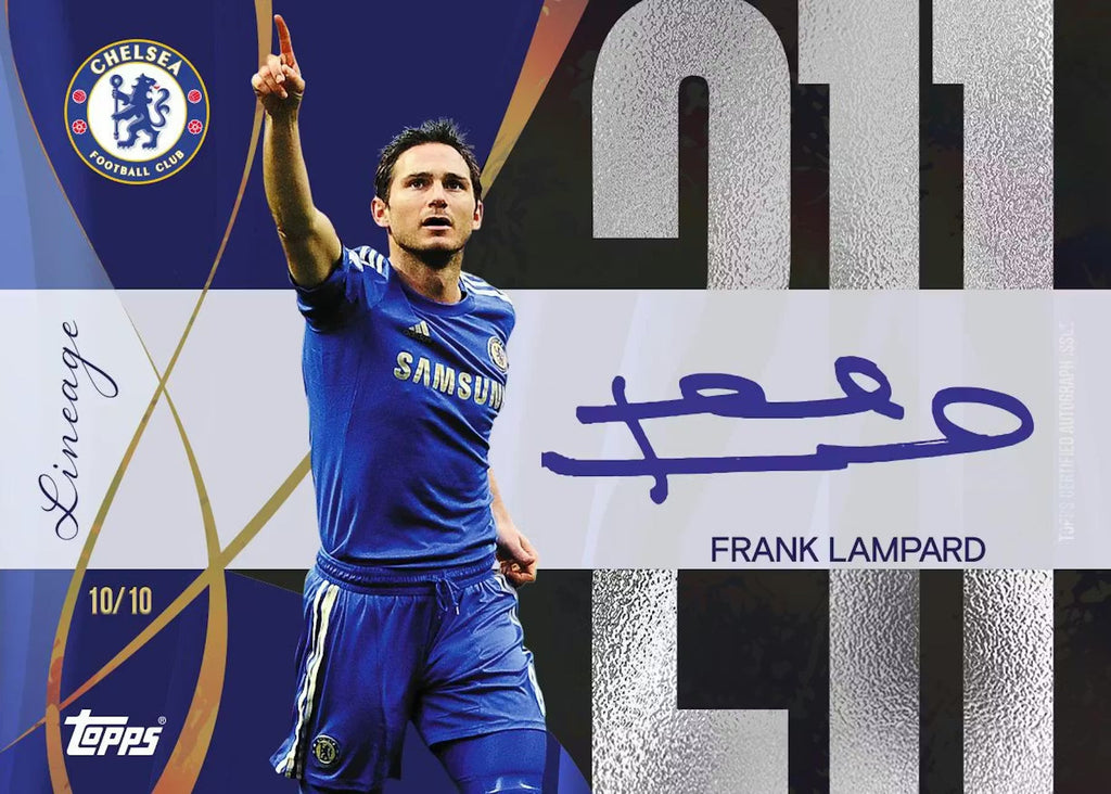 2024-25 Topps Chelsea Lineage 120 Years Anniversary Soccer Hobby Trading Cards LV