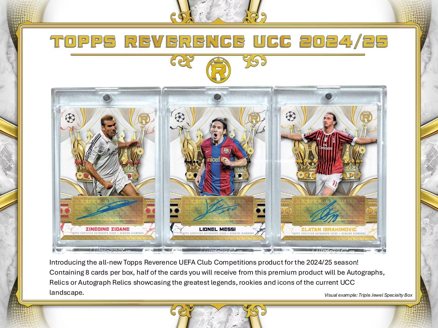 2024-25 Topps Reverence UEFA Club Competitions Soccer Hobby Trading Cards LV