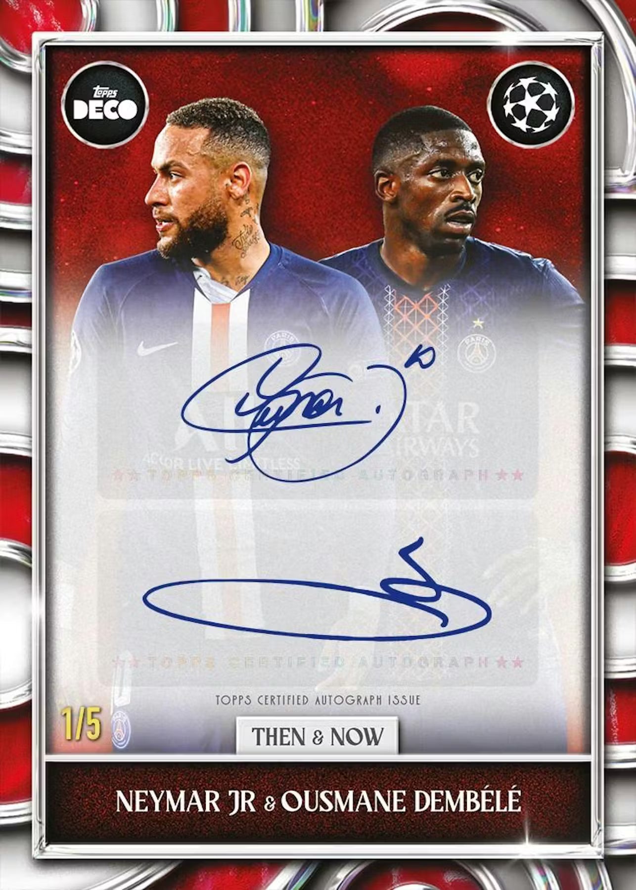 2025-26 Topps Deco UEFA Club Competitions Soccer Hobby Trading Cards LV