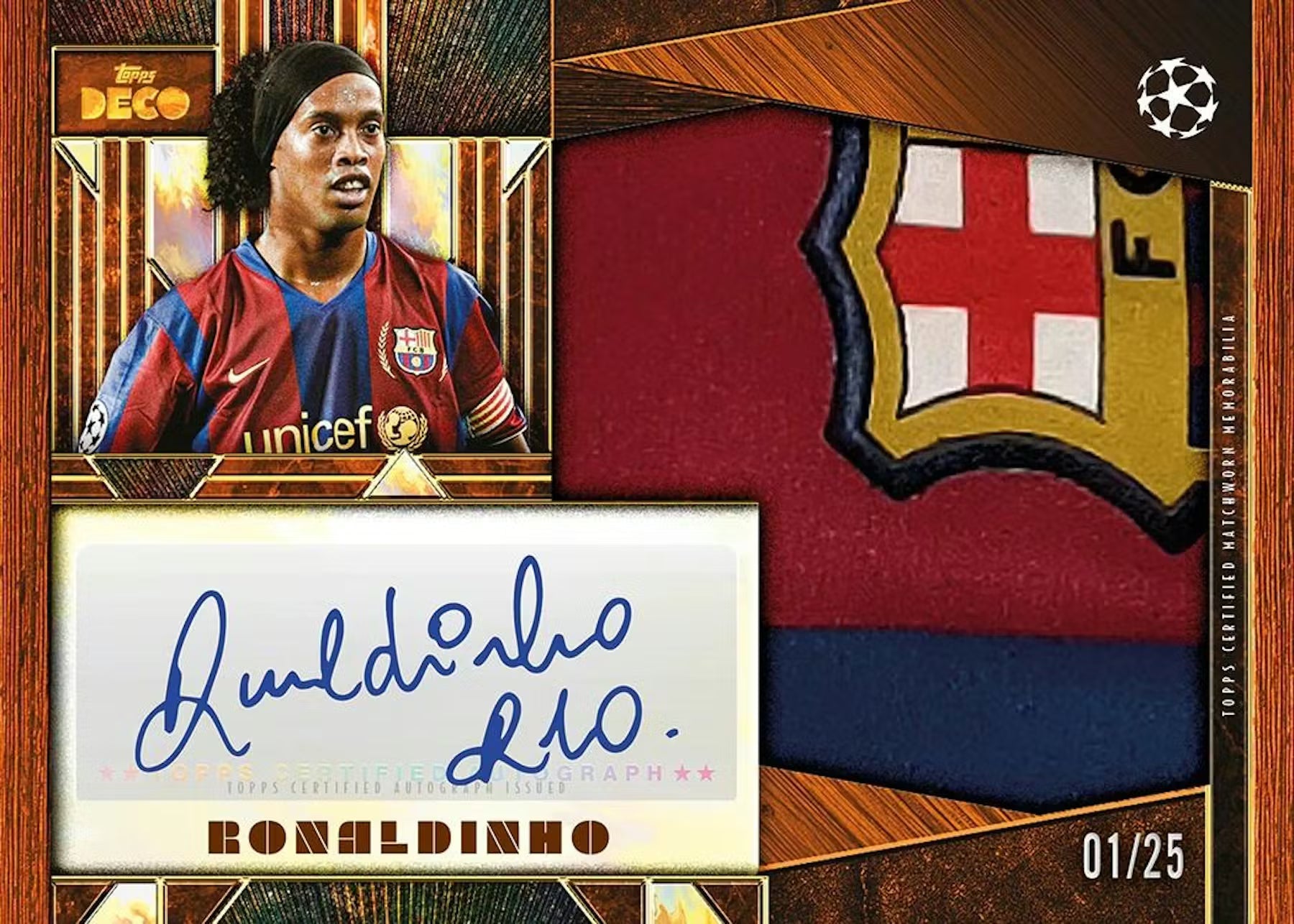 2025-26 Topps Deco UEFA Club Competitions Soccer Hobby Trading Cards LV
