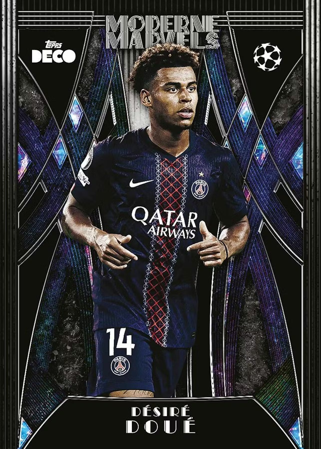 2025-26 Topps Deco UEFA Club Competitions Soccer Hobby Trading Cards LV