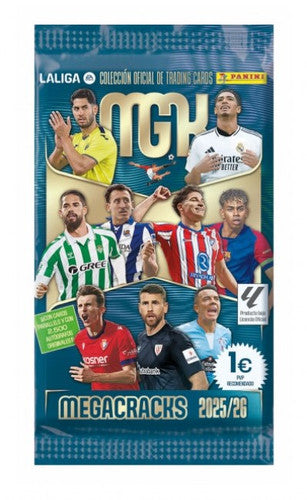 2025-26 Panini La Liga Megacracks Soccer Trading Cards LV