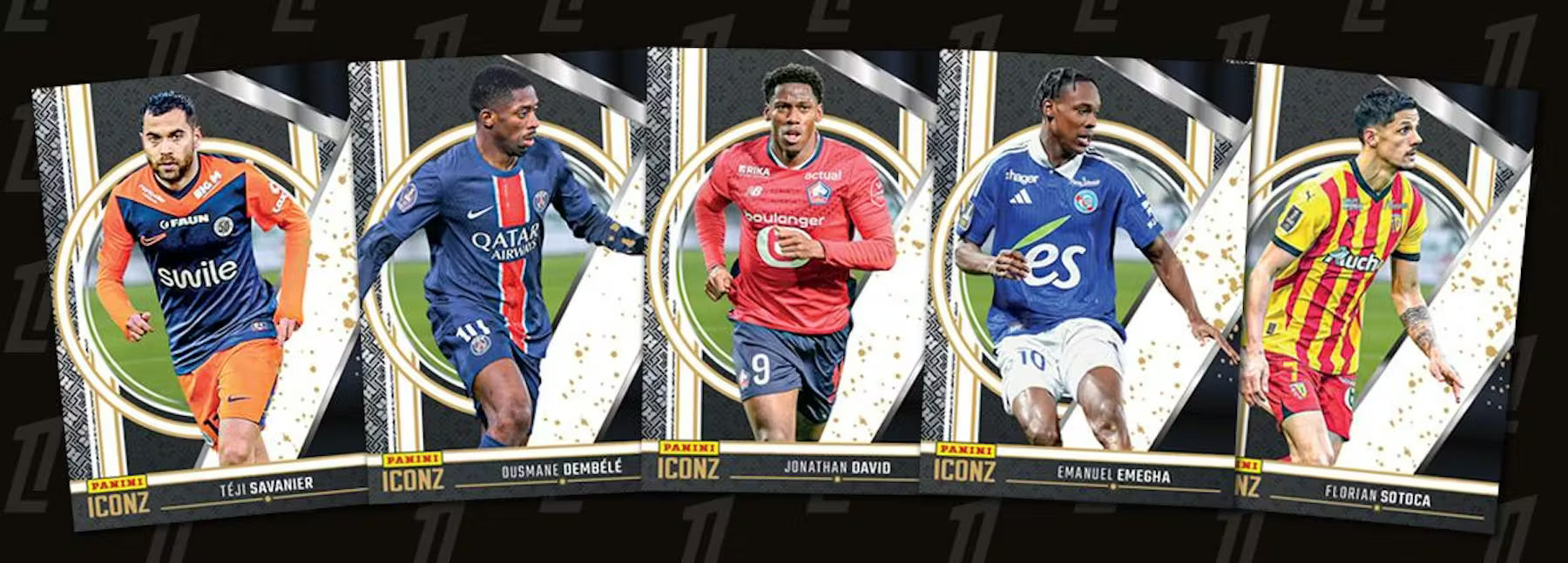2024-25 Panini Iconz Ligue 1 Soccer Hobby Trading Cards LV