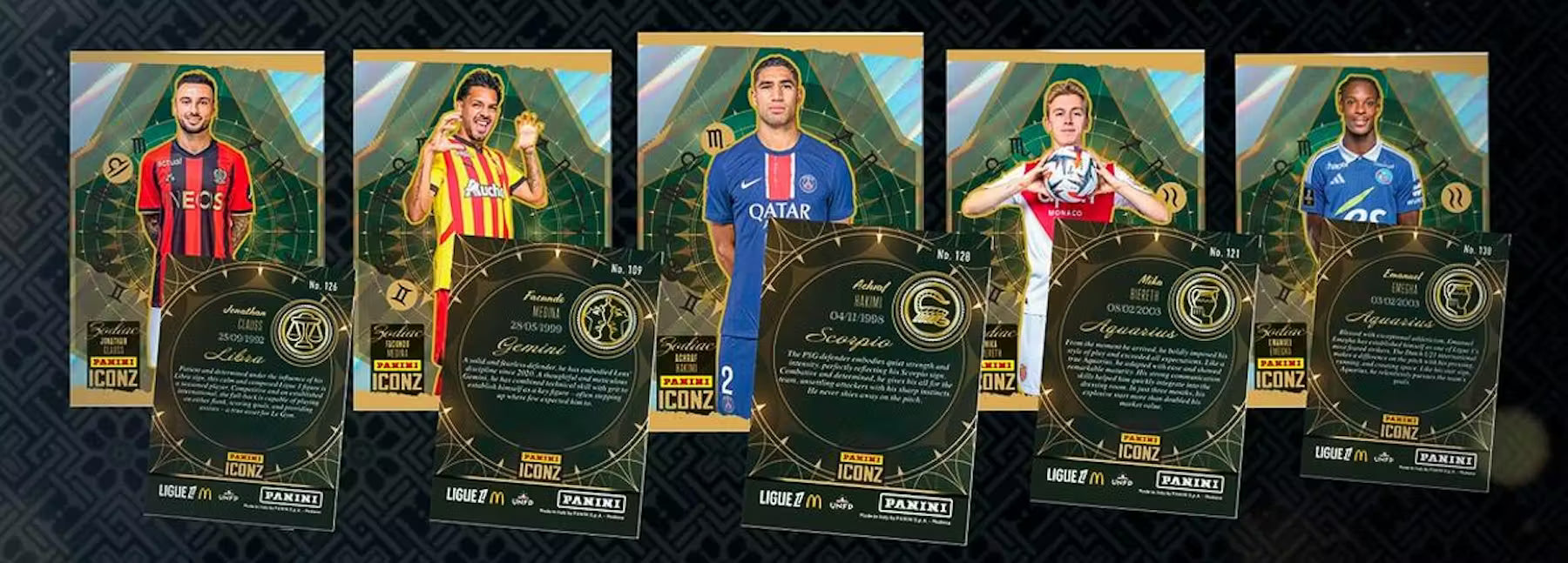 2024-25 Panini Iconz Ligue 1 Soccer Hobby Trading Cards LV