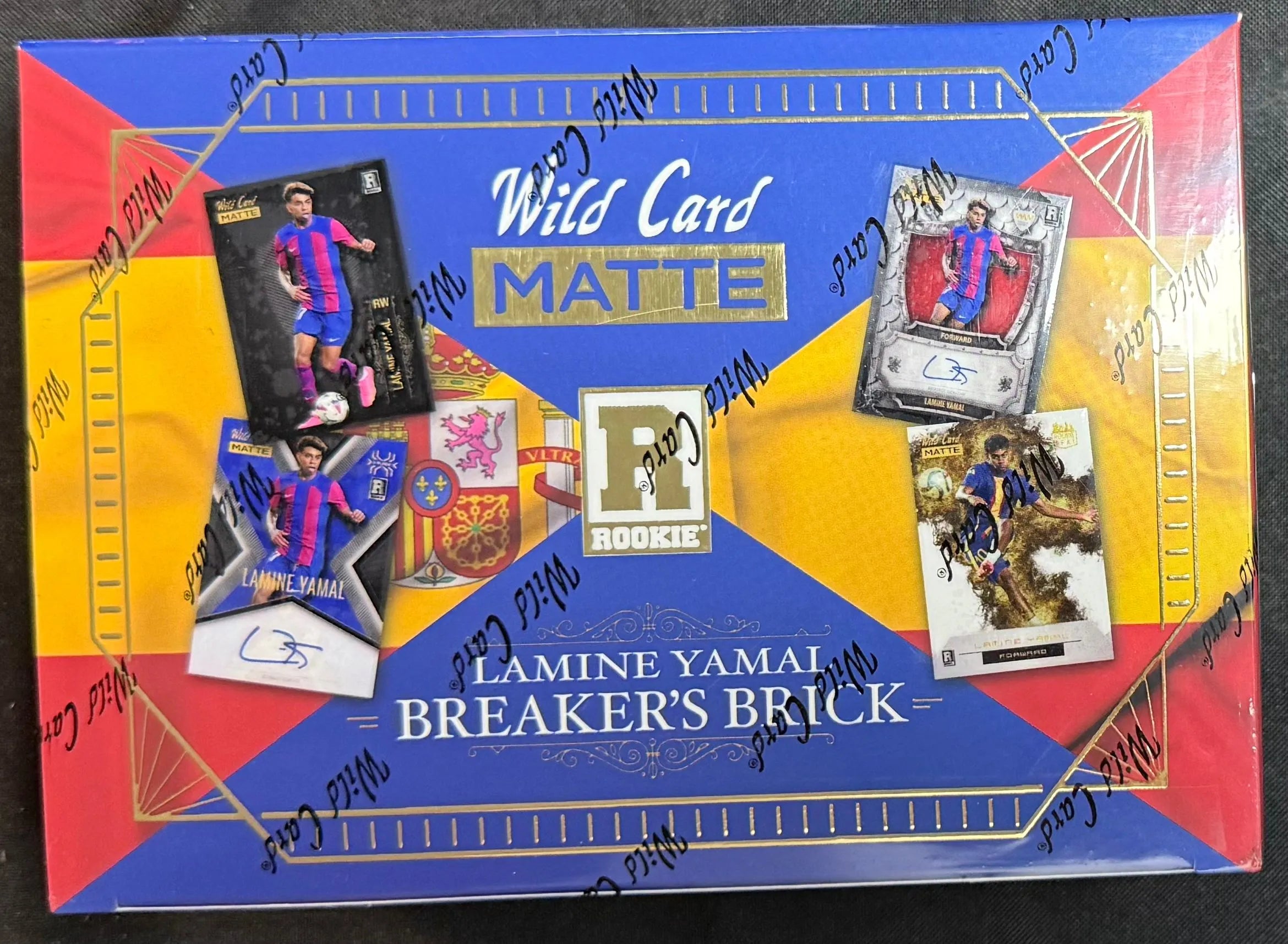 2024 Wild Card Matte Lamine Yamal Breakers Brick Trading Card LV