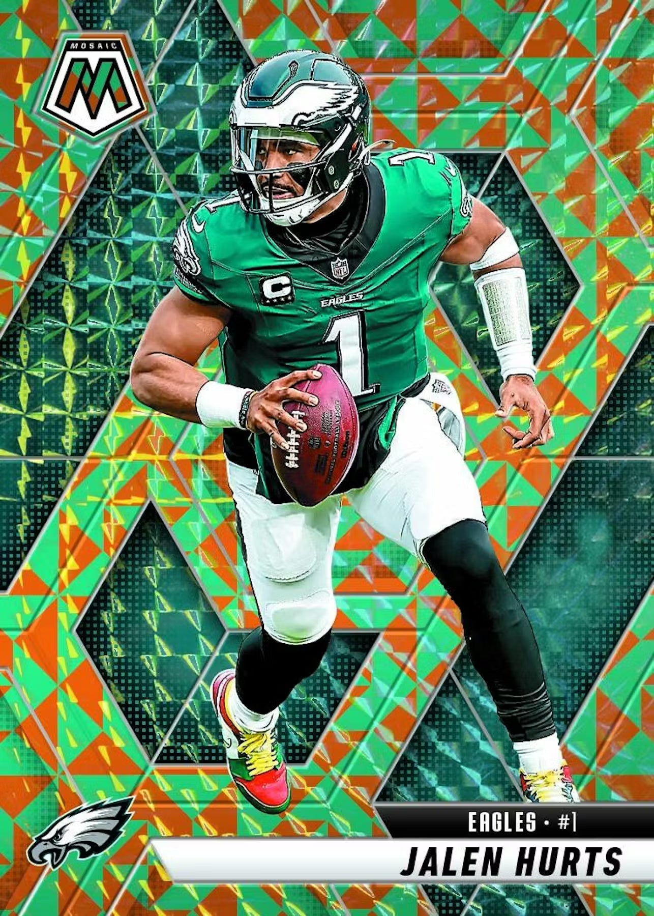 2025 Panini Mosaic Football Blaster Trading Cards LV