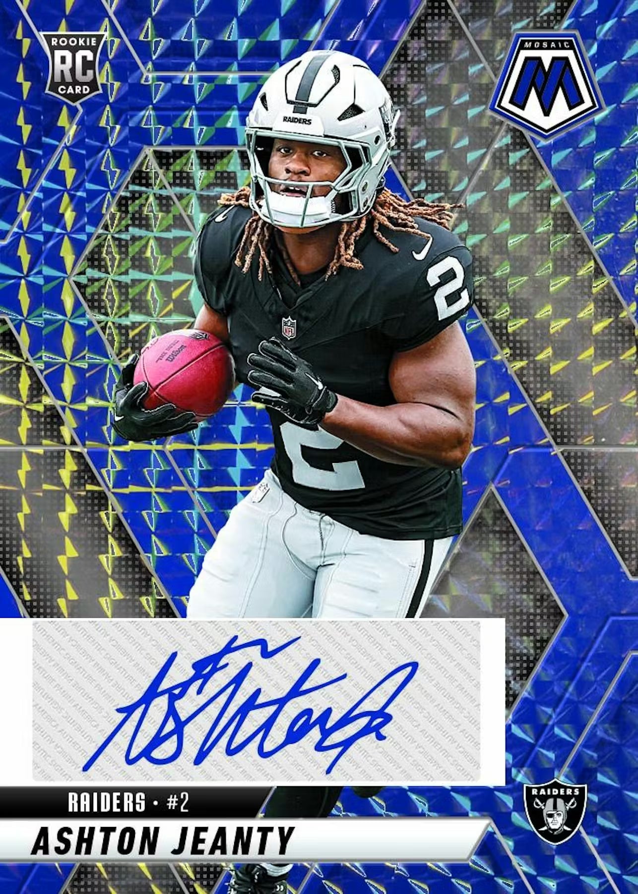2025 Panini Mosaic Football Blaster Trading Cards LV