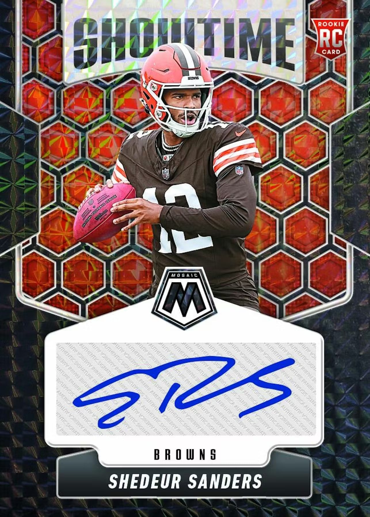 2025 Panini Mosaic Football Blaster Trading Cards LV