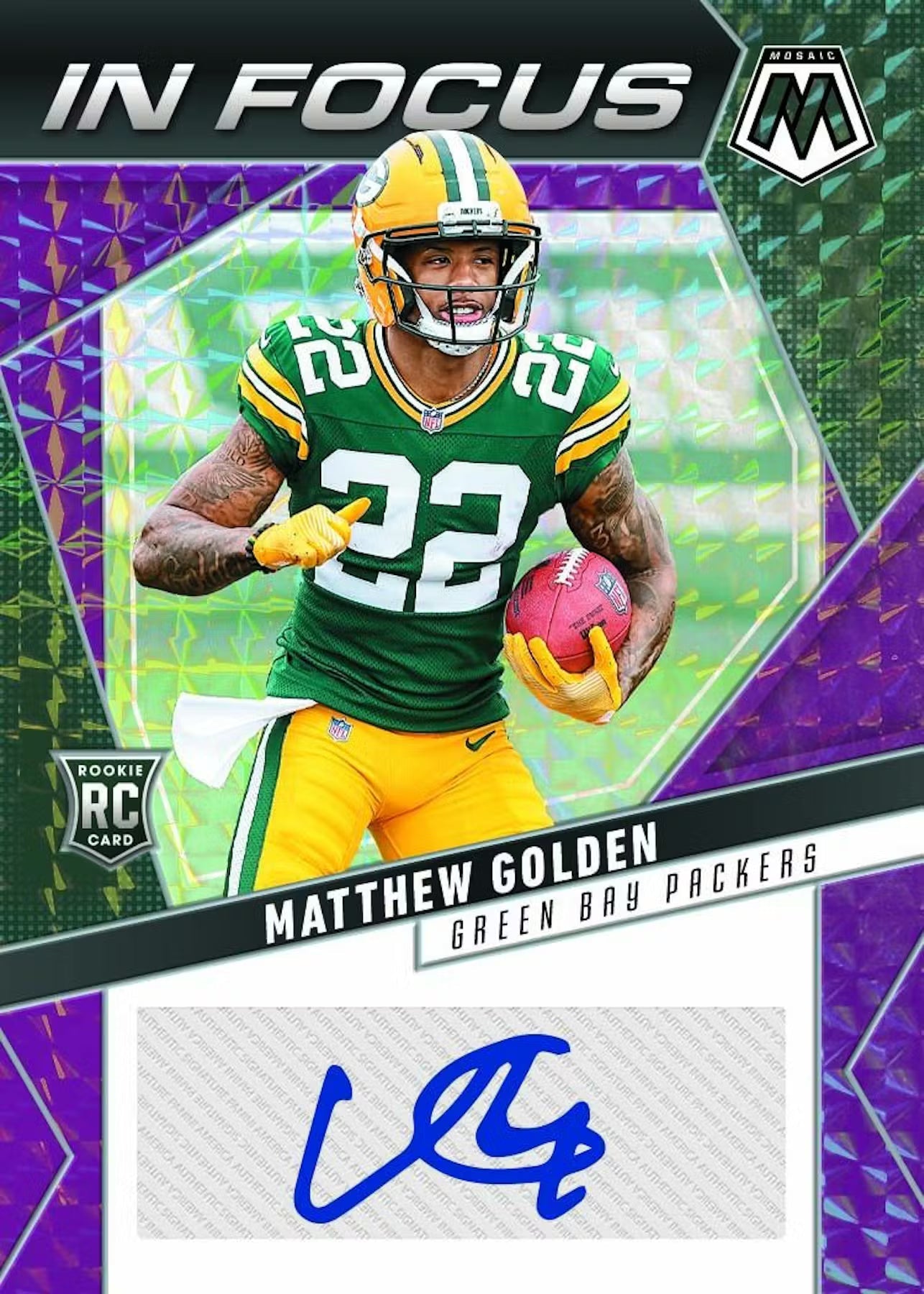 2025 Panini Mosaic Football Blaster Trading Cards LV