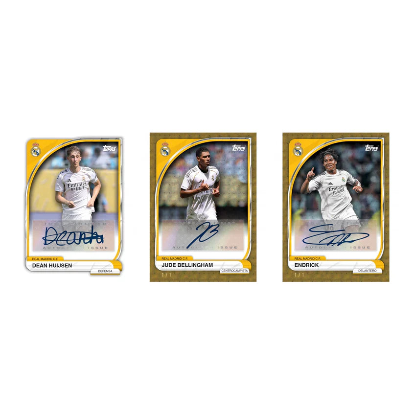 2025-26 Topps Real Madrid Collector Tin Trading Cards LV