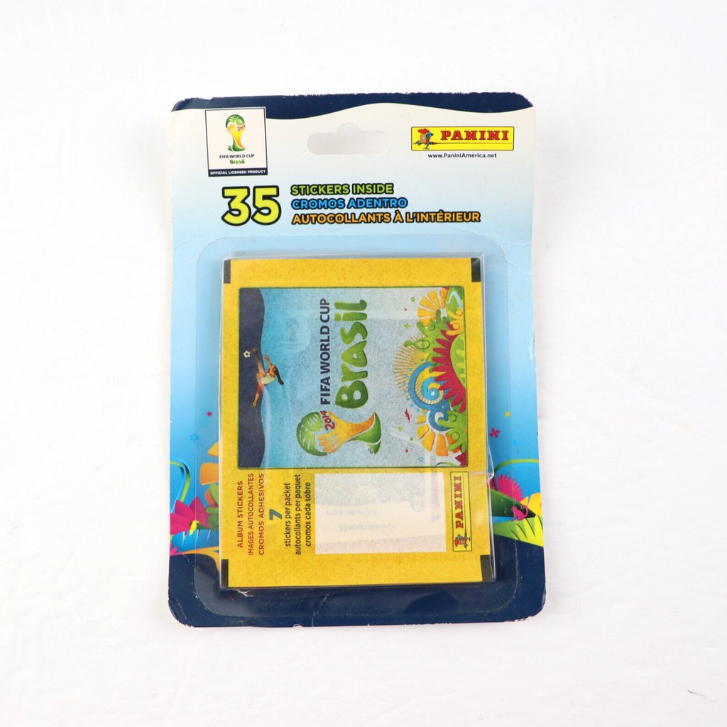 2014 Panini World Cup Soccer Brazil FIFA Sticker Packs LV