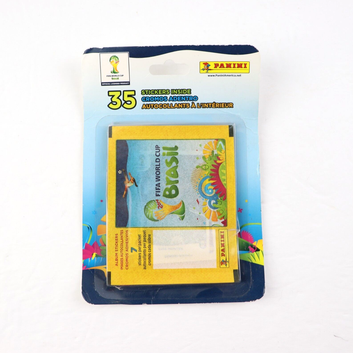 2014 Panini World Cup Soccer Brazil FIFA Sticker Packs LV