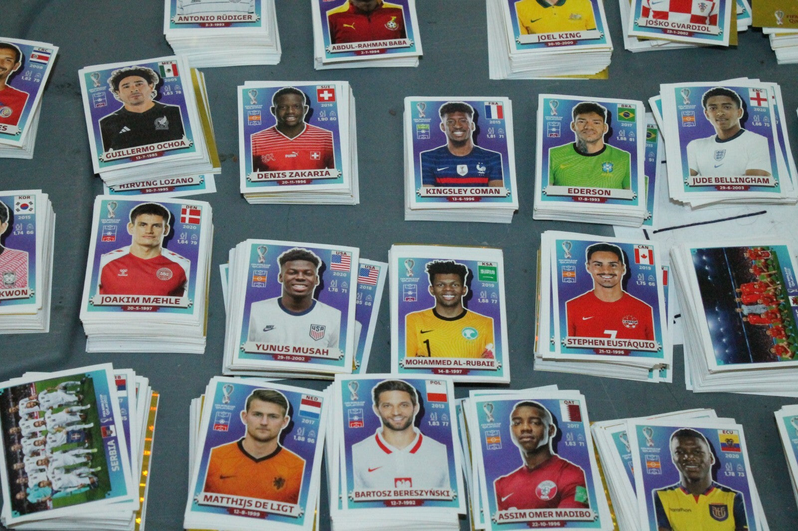 2025 Panini FIFA Club World Cup Soccer Stickers LV
