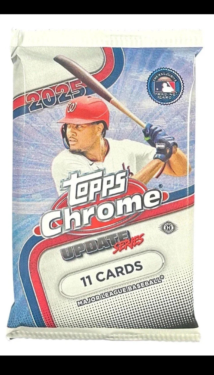 2025 Topps Chrome Baseball Updated Series Jumbo Trading Cards LV