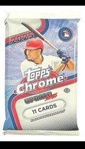 2025 Topps Chrome Baseball Updated Series Jumbo Trading Cards LV