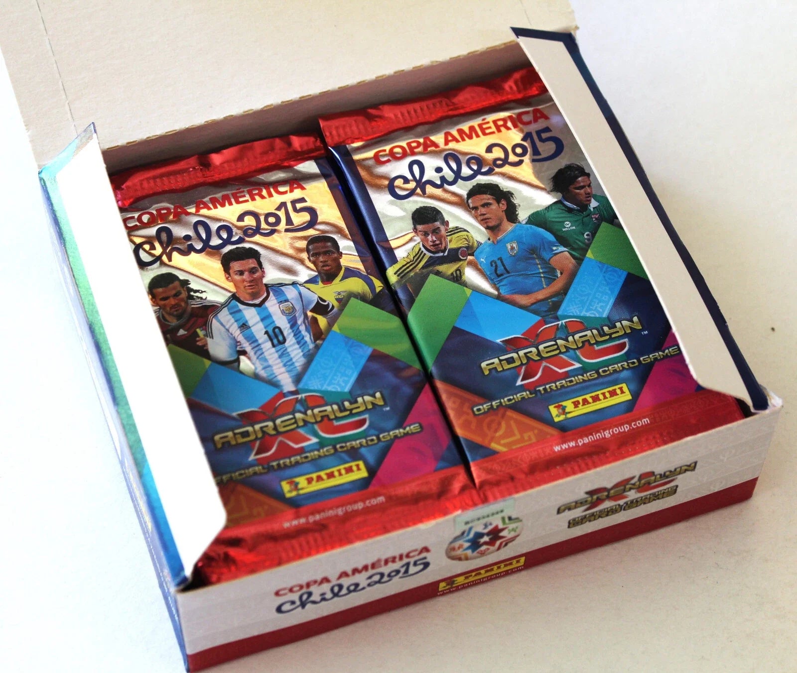Panini Adrenalyn XL Copa America Chile 2015 Trading Cards LV