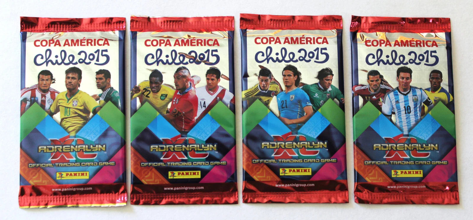Panini Adrenalyn XL Copa America Chile 2015 Trading Cards LV