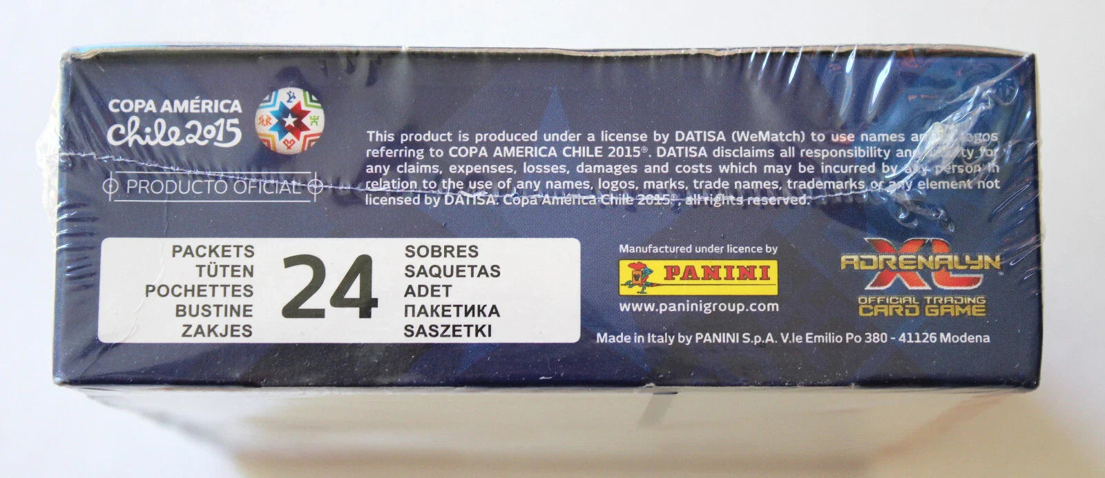 Panini Adrenalyn XL Copa America Chile 2015 Trading Cards LV