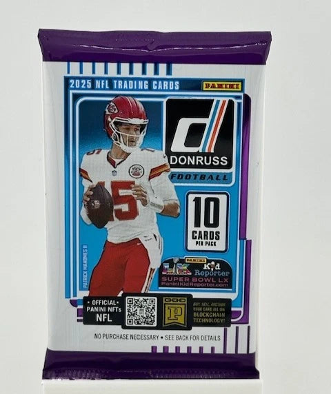 2025 Panini Donruss Football Mega Trading Cards LV