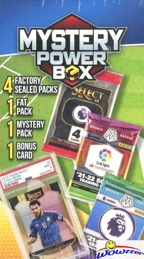 2024 MJH Soccer Wave 2 Mystery Power Box Trading Cards LV