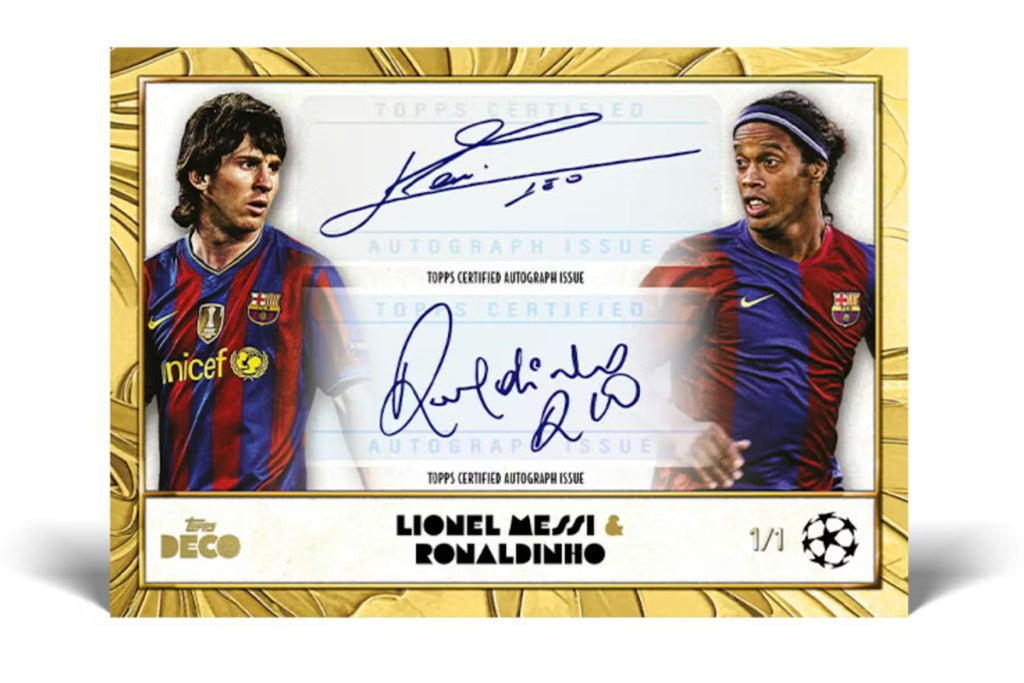 2024-25 Topps Deco UEFA Club Competitions Soccer Hobby Trading Cards LV
