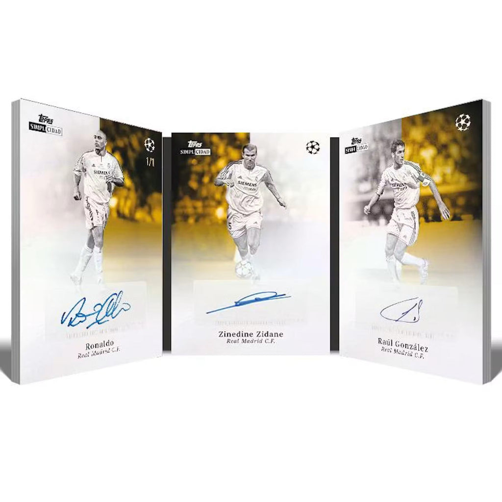 2025-26 Topps Simplicidad UEFA Club Competitions Soccer Hobby Trading Cards LV