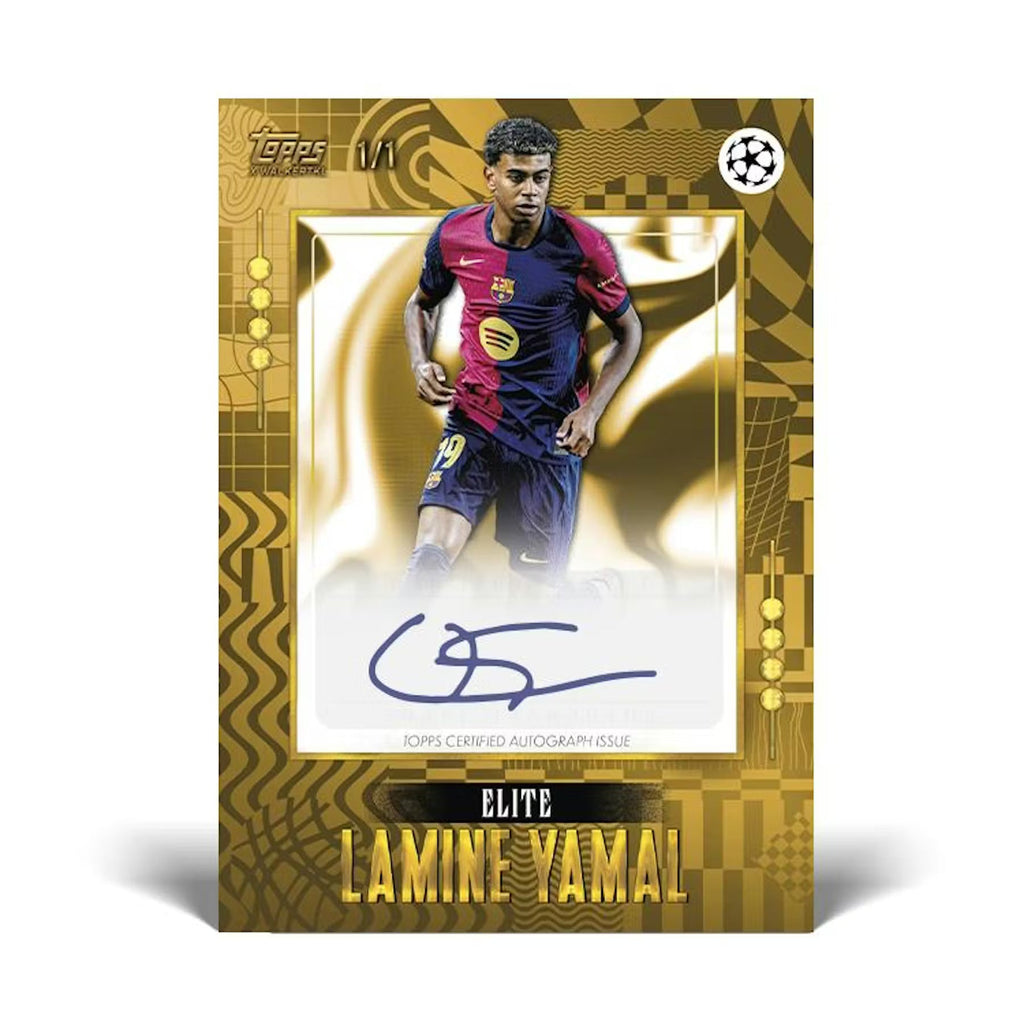 2024-25 Topps Gold UEFA Club Competitions Soccer Hobby Trading Cards LV